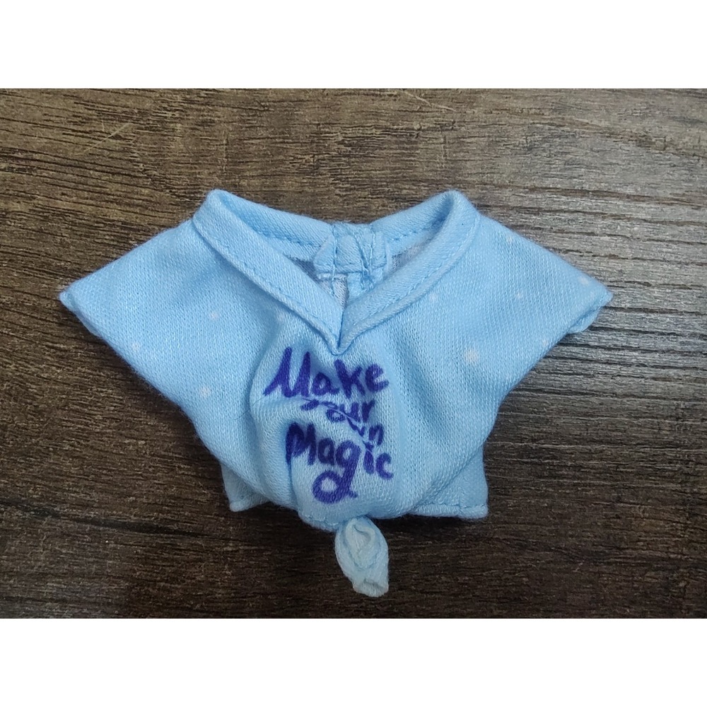 Disney ily 4Ever 11" Fashion Doll Shirt ONLY Frozen Make Magic Blue Shirt Z19